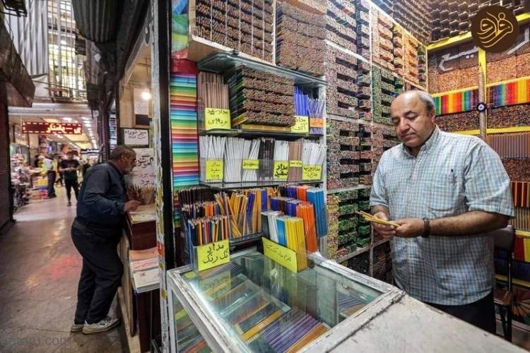 دکتر مداد؛ جاذبه رنگی بازار تهران