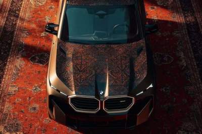 هنر ایرانی در اینستاگرام BMW  