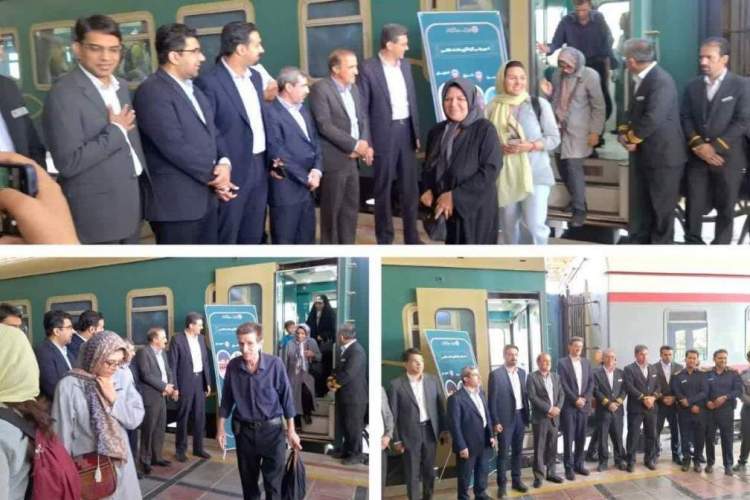 سوت قطار گردشگری در یزد
